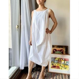 Hannoh Wessel asymmetric cocoon midi dress